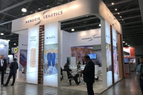 俄罗斯莫斯科畜牧展览会展会现场图片