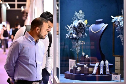 香港国际珠宝展展会现场图片