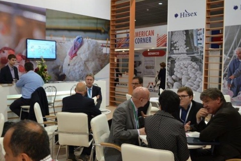 俄罗斯莫斯科畜牧展览会展会现场图片