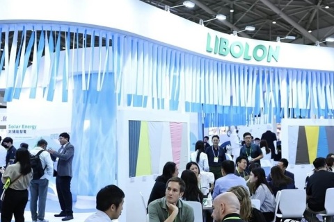 台湾纺织面料展展会现场图片