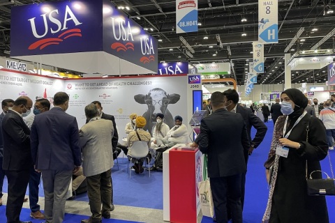 中东阿布扎比畜牧展展会现场图片