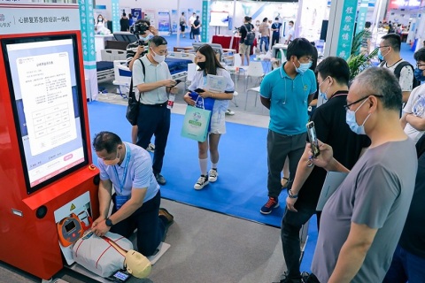 西安西部医疗器械展展会现场图片