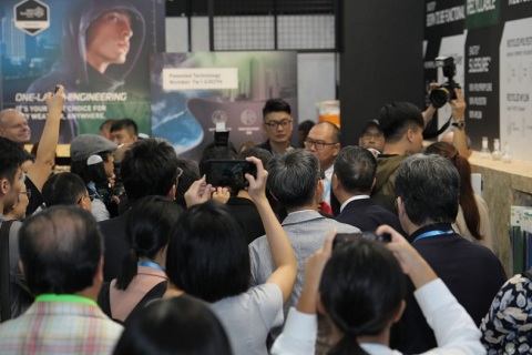 台湾纺织面料展展会现场图片