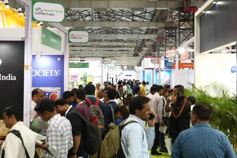 印度茶咖啡展览会展会现场图片