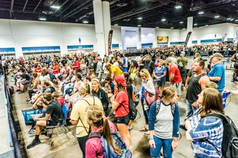 美国洛杉矶健身器材展览会展会现场图片