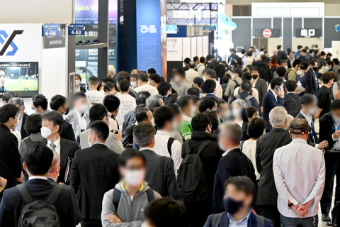 日本东京体育设施设备展览会展会现场图片