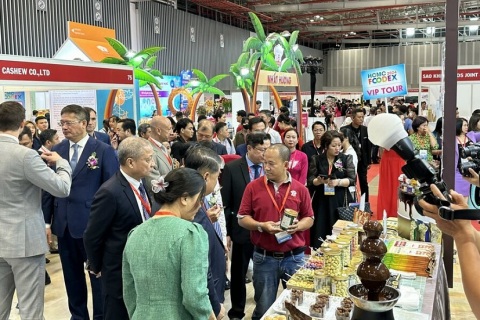 越南胡志明食品饮料展展会现场图片