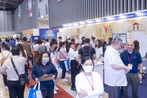 越南胡志明包装及印刷展览会展会现场图片