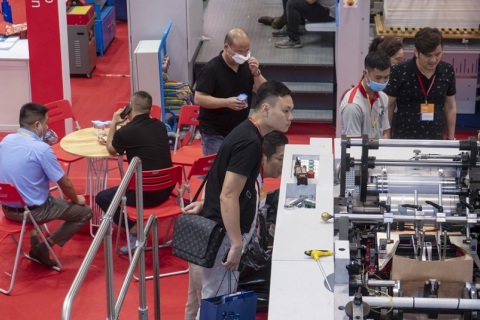 越南胡志明包装及印刷展览会展会现场图片