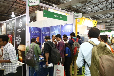 印度茶咖啡展览会展会现场图片