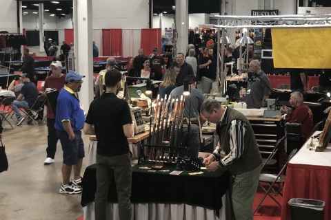 美国费城台球展览会展会现场图片