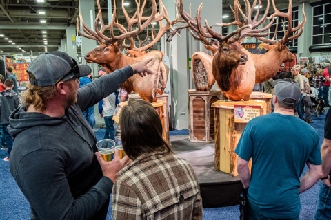 俄罗斯莫斯科户外用品及狩猎钓具展览会展会现场图片