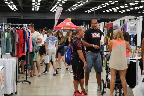 美国洛杉矶健身器材展览会展会现场图片