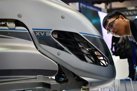 中国天津国际直升机博览会展会现场图片