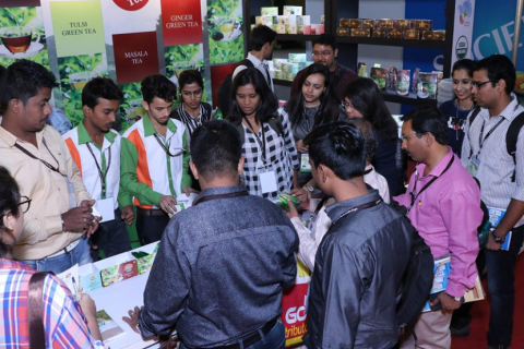印度茶咖啡展览会展会现场图片