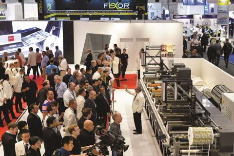 西班牙欧洲标签包装印刷展览会展会现场图片