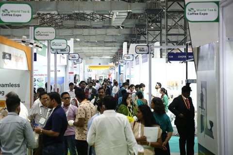 印度茶咖啡展览会展会现场图片