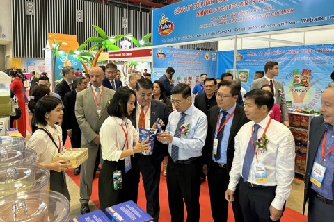 越南胡志明食品饮料展展会现场图片