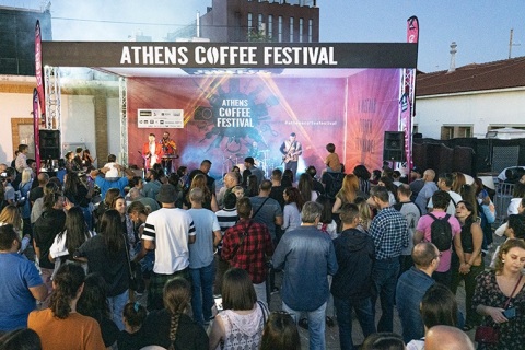 希腊雅典咖啡展-雅典咖啡节展会现场图片