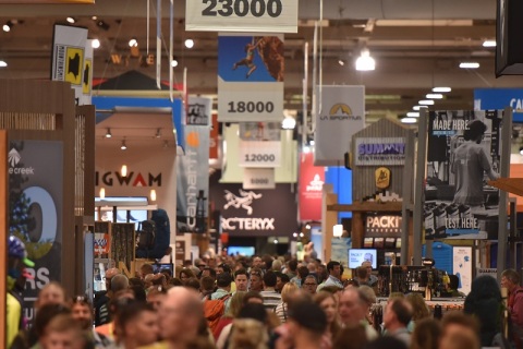 美国盐湖城户外运动用品展览会展会现场图片