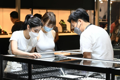 香港国际珠宝展展会现场图片