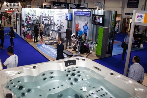 中东迪拜户外休闲用品展览会展会现场图片