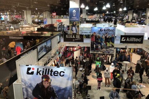 美国盐湖城户外运动用品展览会展会现场图片