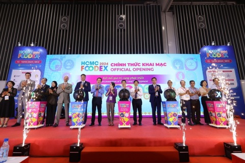 越南胡志明食品饮料展展会现场图片