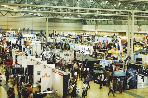 日本东京户外用品、露营生活展览会展会现场图片
