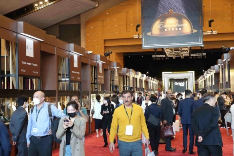 香港国际珠宝展展会现场图片