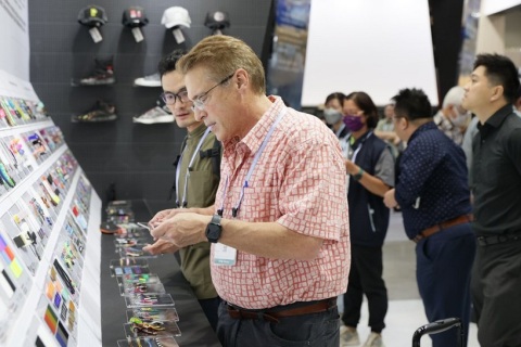 台湾纺织面料展展会现场图片