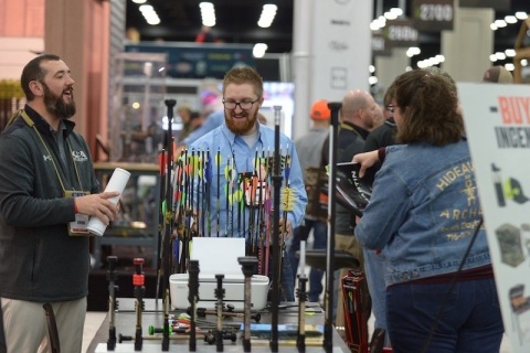 美国狩猎及户外用品展览会展会现场图片