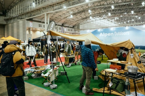 日本东京户外用品、露营生活展览会展会现场图片