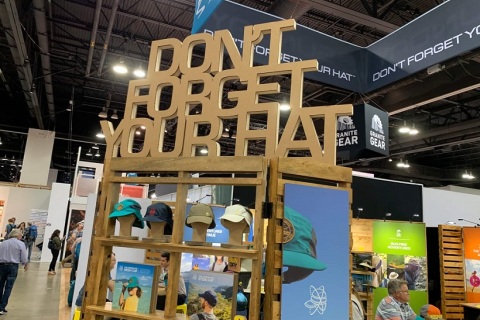 美国盐湖城户外运动用品展览会展会现场图片