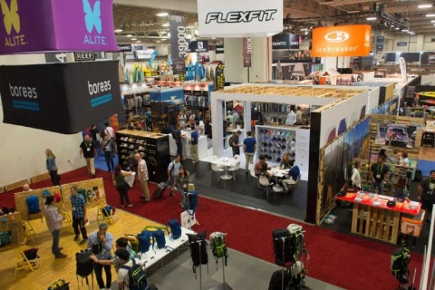 美国盐湖城户外运动用品展览会展会现场图片