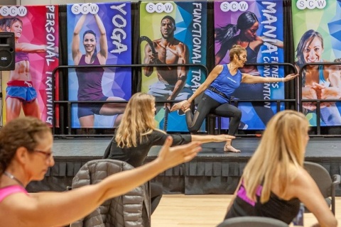 美国体育用品及健身器材展览会展会现场图片