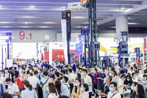 广州国际物流与供应链展览会展会现场图片