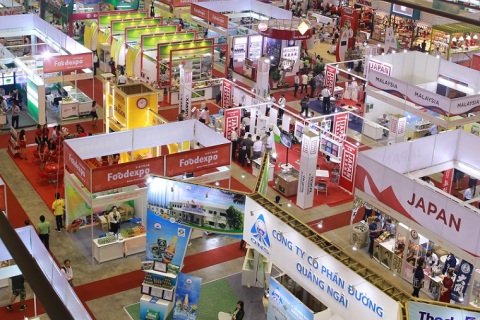 越南胡志明食品饮料展览会展会现场图片