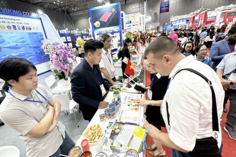 越南胡志明水产及渔业展览会展会现场图片