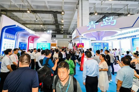 青岛国际康养产业博览会展会现场图片