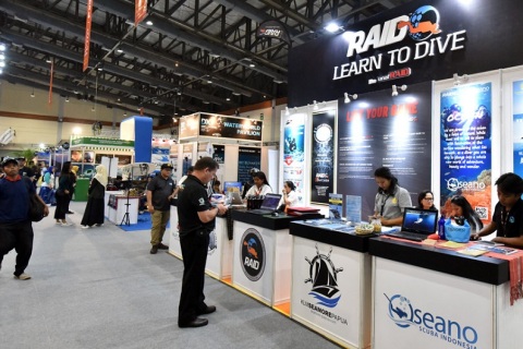 印尼雅加达潜水展DXI展会现场图片