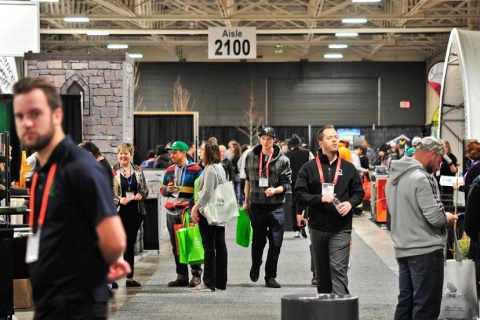 加拿大多伦多景观园林展览会展会现场图片