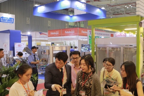 越南胡志明食品饮料展览会展会现场图片