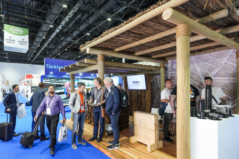 中东迪拜城市园林景观展览会展会现场图片