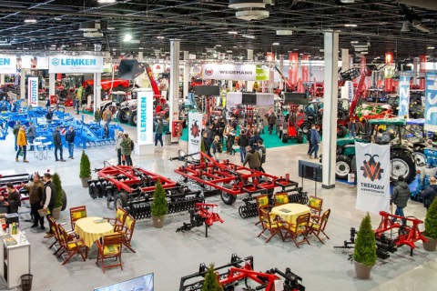 匈牙利布达佩斯农业机械展览会展会现场图片