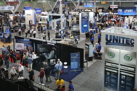 美国电梯展览会展会现场图片