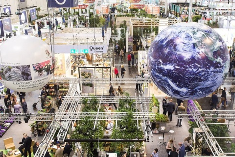 德国埃森花卉园艺展览会展会现场图片