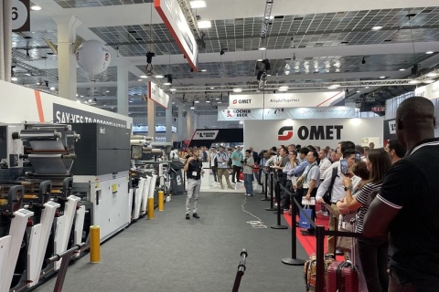 西班牙欧洲标签包装印刷展览会展会现场图片