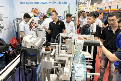 越南胡志明水产及渔业展览会展会现场图片