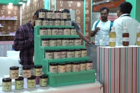 印度食品加工与包装机械展览会展会现场图片